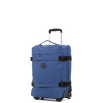 Sac cabine � roulettes lys kiruna slim 55 x 35 x 25 cm bleu