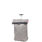 Sac cabine  roulettes reisenthel trolley m twist 53 cm herringbone grey gris