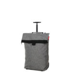 Sac cabine  roulettes reisenthel trolley m twist 53 cm twist silver gris