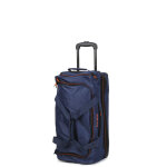 Sac cabine � roulettes travelite basics 55 cm - extensible marine bleu