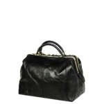 Sac diligence en cuir katana tendance 45 cm noir Sac diligence en cuir katana tendance 45 cm noir