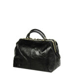 Sac diligence en cuir katana tendance 45 cm noir