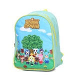Sac  dos animal crossing maternelle vert