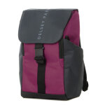 Sac � dos antivol delsey securflap bordeaux rouge