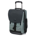Sac � dos antivol � roulettes delsey securflap vert sauge