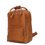 Sac � dos en cuir vintage the chesterfield brand bellary cognac marron