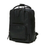 Sac � dos en cuir vintage the chesterfield brand bellary noir