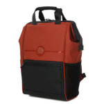 Sac � dos delsey turenne soft brique orange