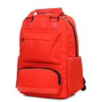 Sac � dos delsey x benetton color block rouge