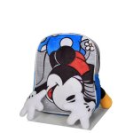 Sac � dos doudou 3d minnie relax maternelle gris et bleu