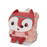 Sac � dos doux lilliputiens alice la renarde maternelle rouge