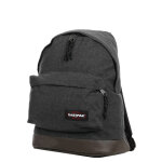 Sac � dos eastpak wyoming fond cuir black denim noir
