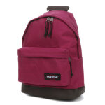 Sac � dos eastpak wyoming fond cuir wine burgundy rouge