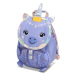 Sac � dos l'�cole des tann's la licorne maternelle violet