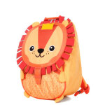Sac  dos l'cole des tann's le lion orange