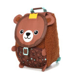 Sac � dos l'�cole des tann's l'ourson maternelle marron