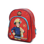 Sac  dos fireman sam maternelle rouge