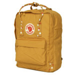 Sac � dos fj�llr�ven kanken ochre / confetti pattern jaune