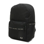 Sac  dos fred perry taped black / warm grey noir