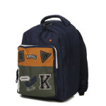 Sac  dos kaporal disorder ce2 / cm1 / cm2 bleu / kaki