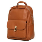 Sac  dos katana intemporelle camel marron