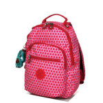 Sac à dos kipling seoul s starry dot print rose Sac à dos kipling seoul s starry dot print rose