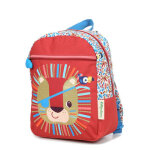 Sac  dos lilliputiens jack le lion maternelle rouge