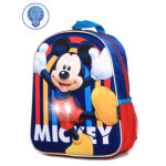 Sac  dos lumineux mickey dance maternelle bleu
