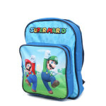 Sac  dos super mario maternelle bleu