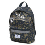 Sac � dos maternelle fille mini pol fox wonderland dor�e bleu vert