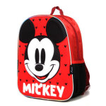 Sac  dos mickey old school 3d maternelle rouge