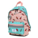 Sac � dos mini pol fox ice pop maternelle bleu / rose solde