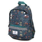 Sac � dos mini pol fox robot maternelle bleu gris