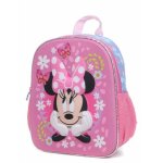 Sac  dos minnie flower 3d maternelle rose