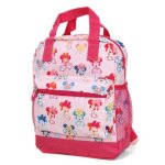 Sac  dos minnie funny face maternelle rose