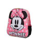 Sac  dos minnie old school 3d maternelle rose