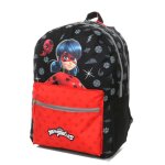 Sac � dos miraculous love and courage dome ce2 / cm1 / cm2 noir rouge