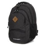 Sac � dos new rebels bts - 3 compartiments coll�ge black noir