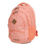 Sac � dos new rebels bts - 3 compartiments coll�ge soft pink rose