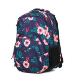 Sac � dos new rebels bts coll�ge flower print bleu