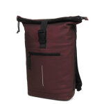 Sac � dos new rebels mart roll metallic burgundy rouge