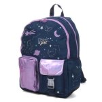 Sac � dos oberthur cosmic girl astro ce2 / cm1 / cm2 bleu violet