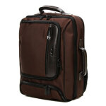 Sac � dos ordinateur 2 - en - 1 g�rard h�non brooklyn 17 pouces choco marron
