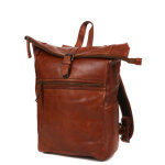 Sac � dos ordinateur bear design cow lavato rick 14 pouces cognac marron