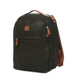 Sac  dos ordinateur bric's life 14 pouces olive marron