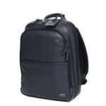 Sac � dos ordinateur en cuir bric's torino city 13. 3 pouces bleu marine