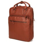 Sac � dos ordinateur cuir g�rard h�non amsterdam 13 pouces marron