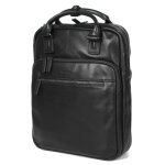 Sac � dos ordinateur cuir g�rard h�non amsterdam 13 pouces noir