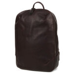 Sac � dos ordinateur en cuir pas cher the chesterfield brand bangkok 15 pouces marron