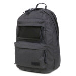 Sac � dos ordinateur eastpak double office 17 pouces black denim noir